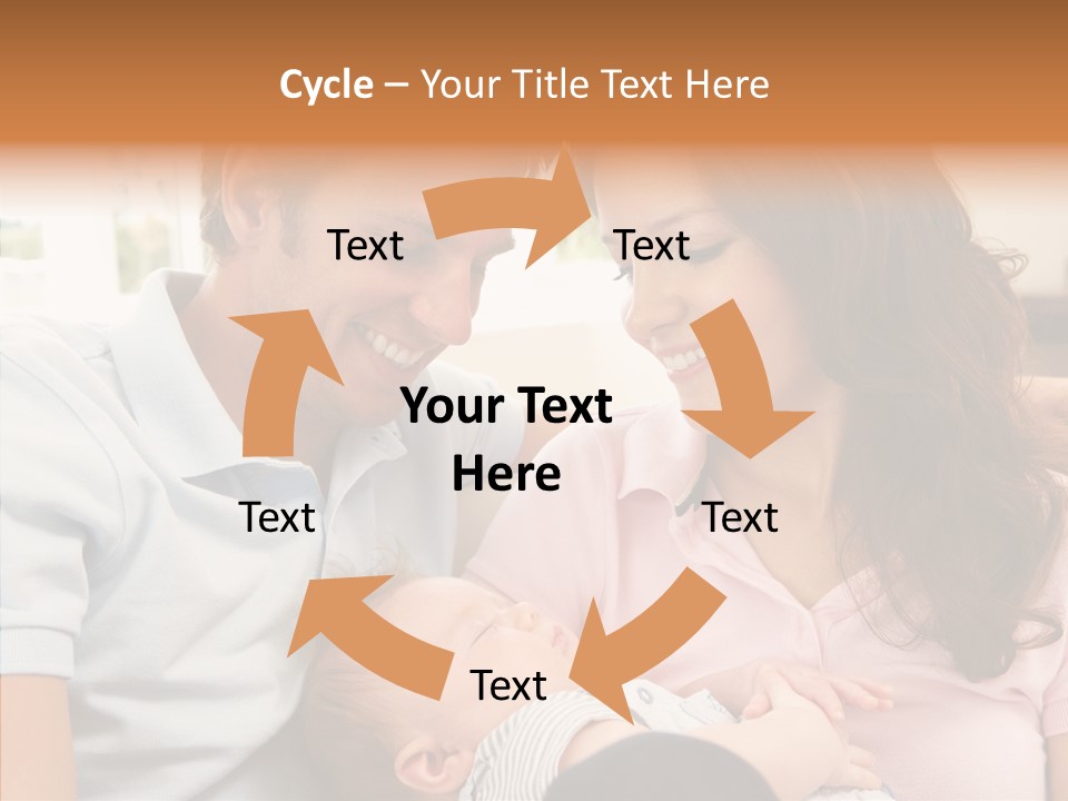 Young Finger Women PowerPoint Template