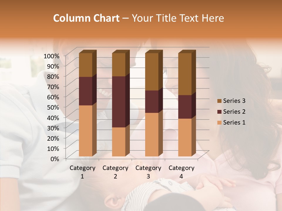 Young Finger Women PowerPoint Template