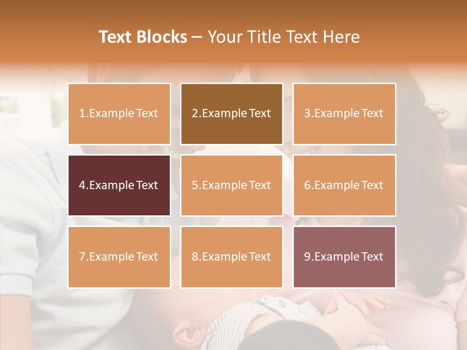 Young Finger Women PowerPoint Template