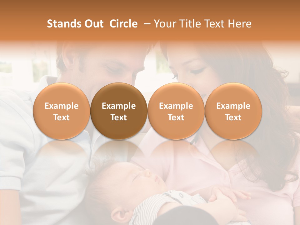 Young Finger Women PowerPoint Template