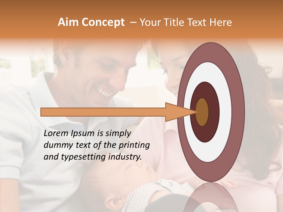 Young Finger Women PowerPoint Template