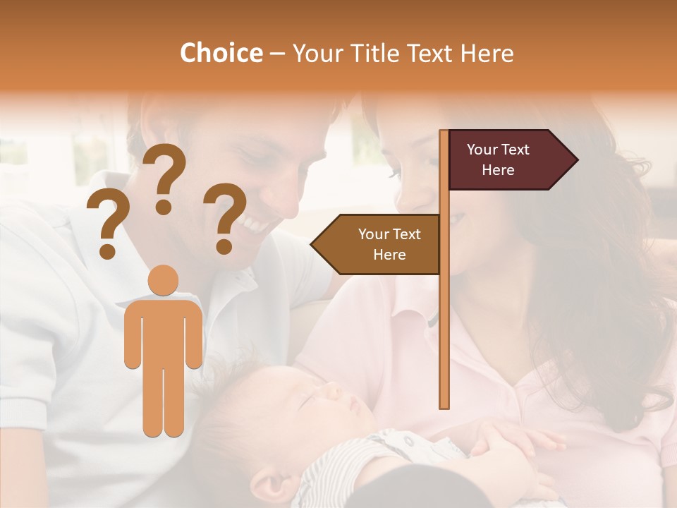 Young Finger Women PowerPoint Template