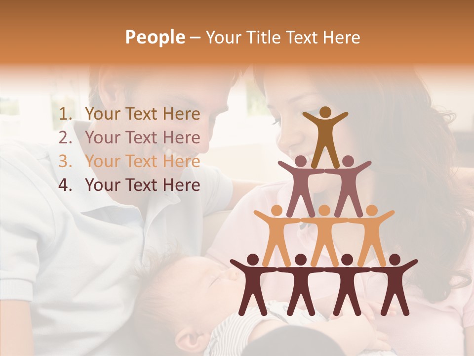 Young Finger Women PowerPoint Template