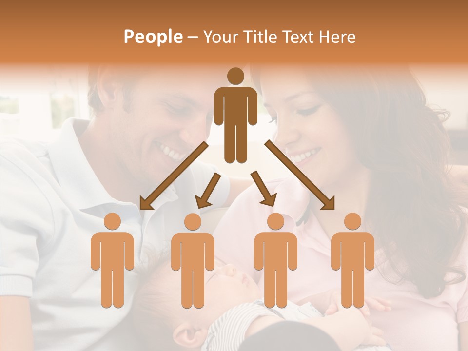 Young Finger Women PowerPoint Template