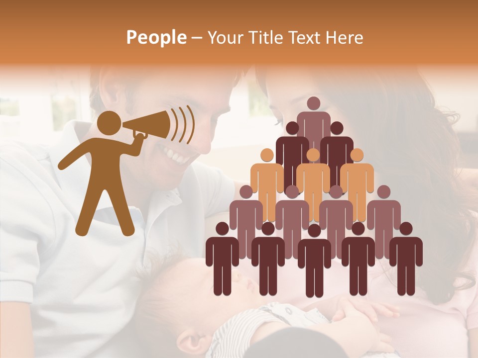 Young Finger Women PowerPoint Template