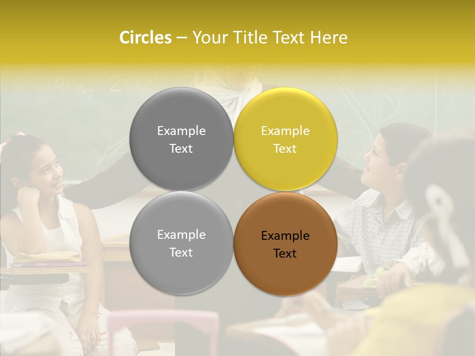 Old Women Hold PowerPoint Template