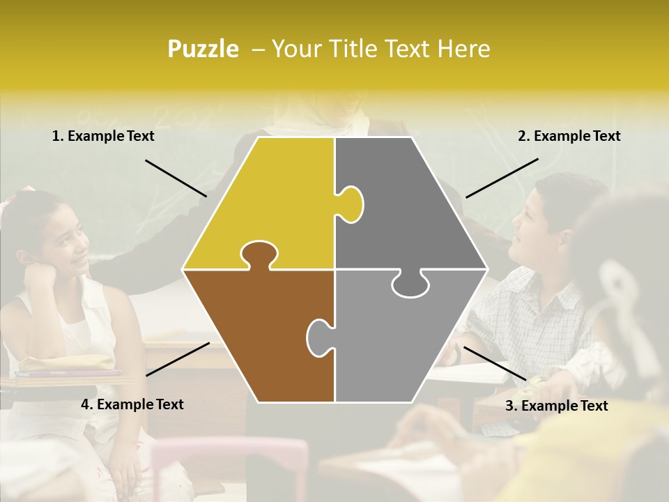 Old Women Hold PowerPoint Template