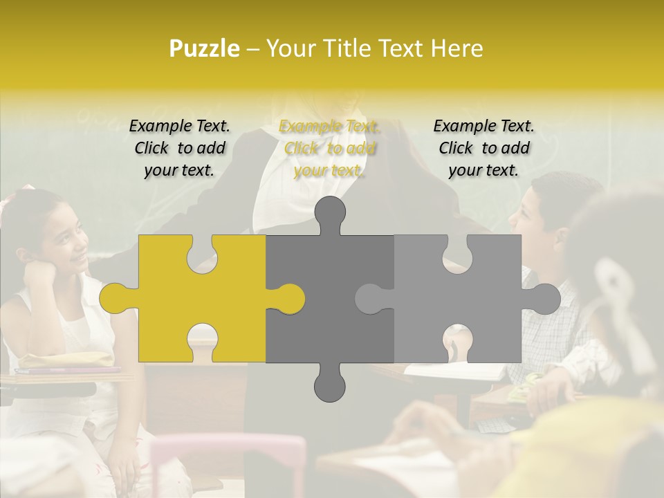 Old Women Hold PowerPoint Template