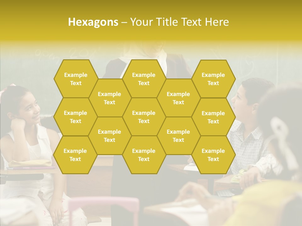 Old Women Hold PowerPoint Template