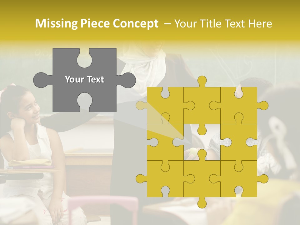 Old Women Hold PowerPoint Template