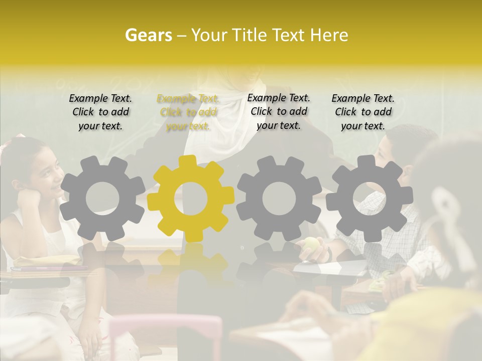 Old Women Hold PowerPoint Template