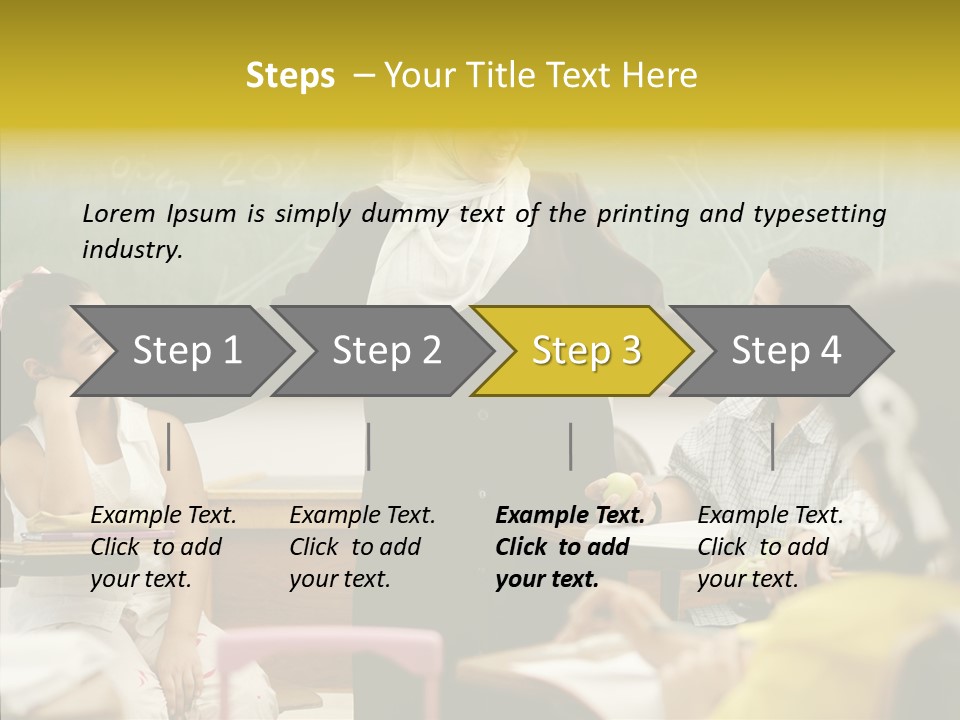 Old Women Hold PowerPoint Template