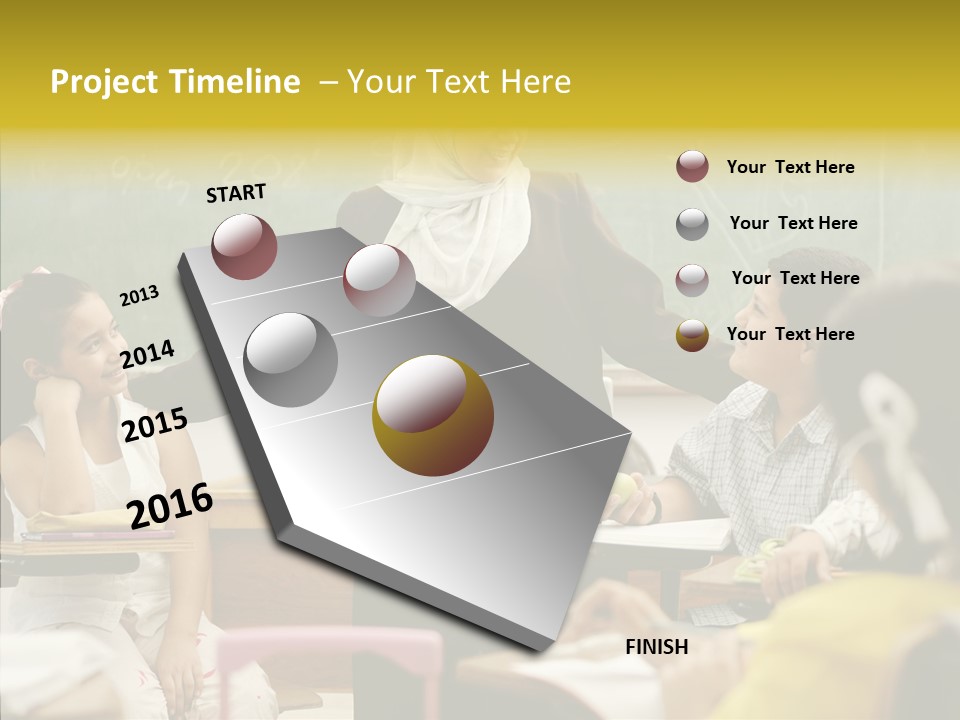 Old Women Hold PowerPoint Template