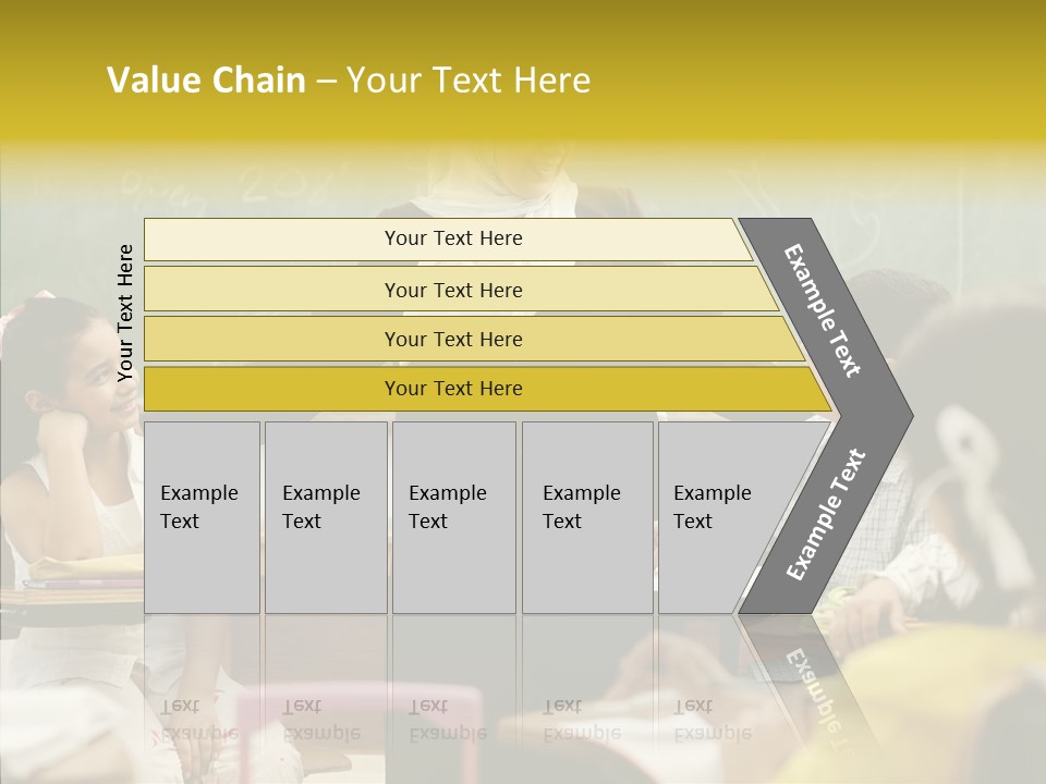 Old Women Hold PowerPoint Template