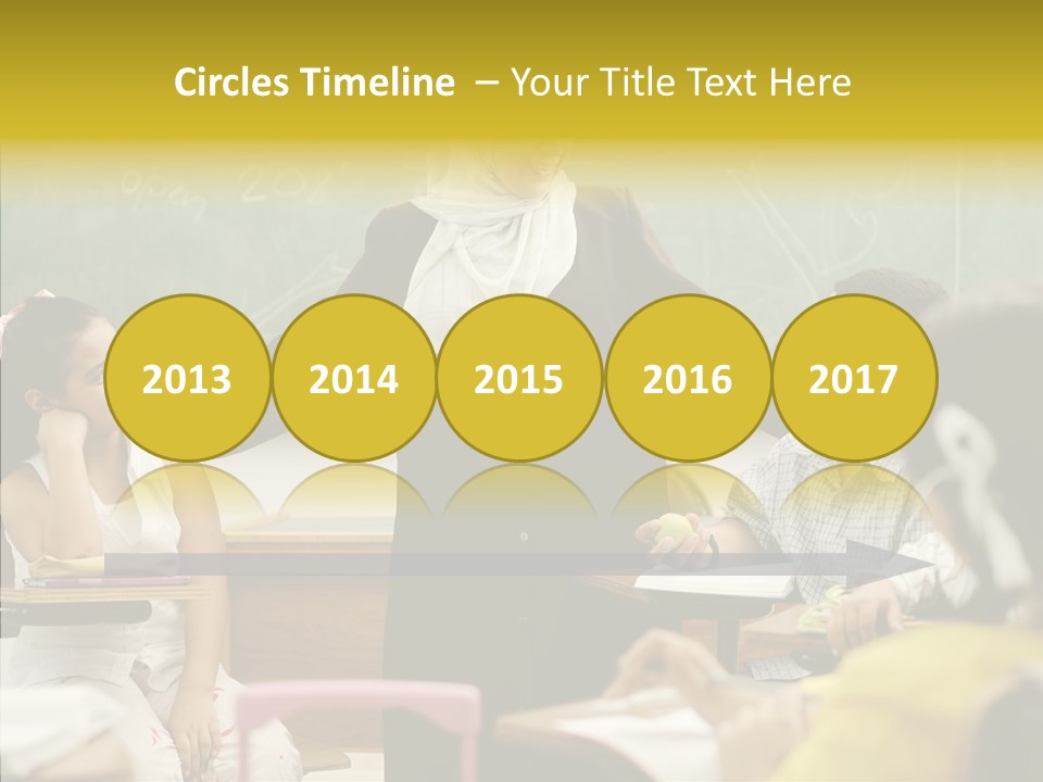 Old Women Hold PowerPoint Template