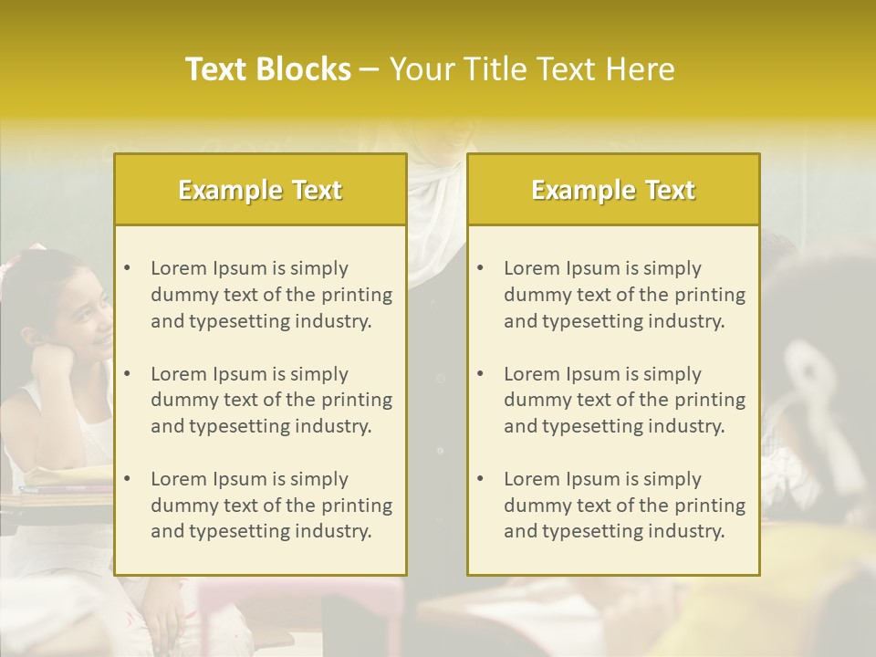 Old Women Hold PowerPoint Template