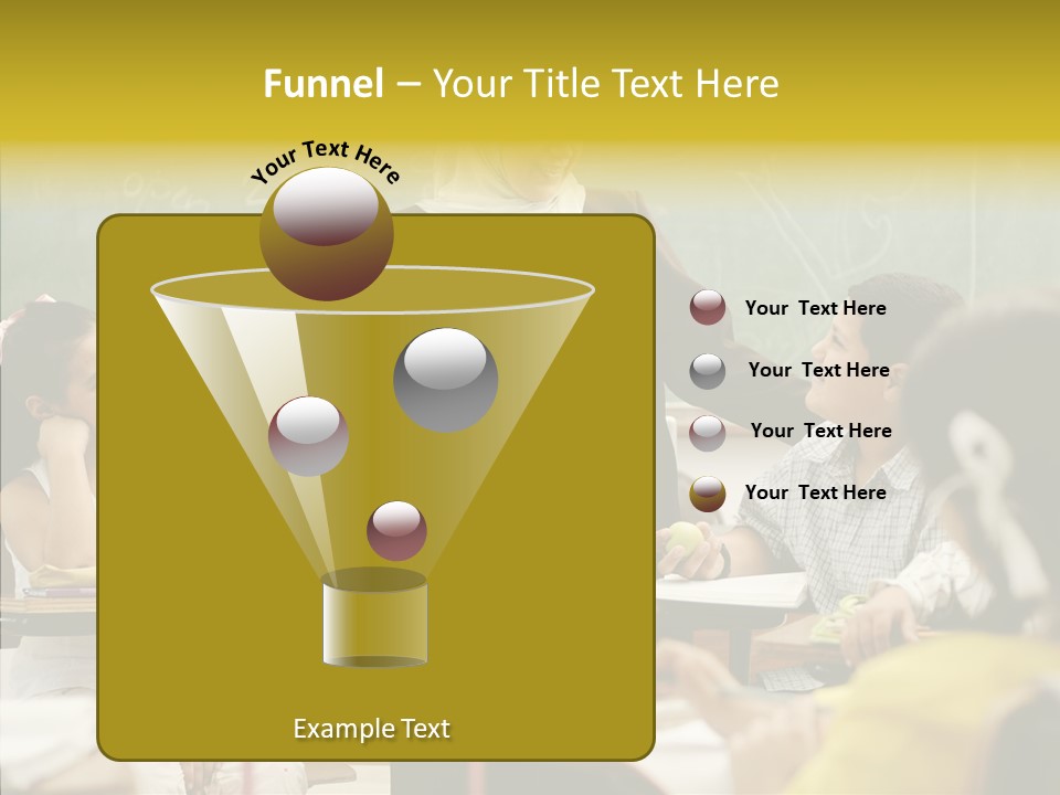 Old Women Hold PowerPoint Template