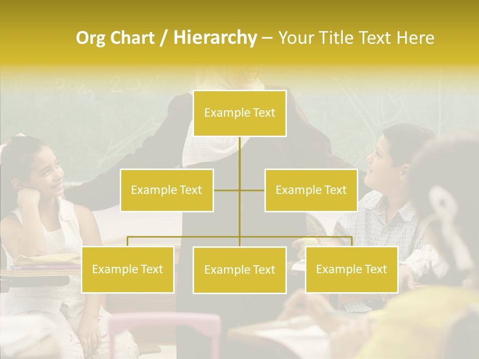 Old Women Hold PowerPoint Template