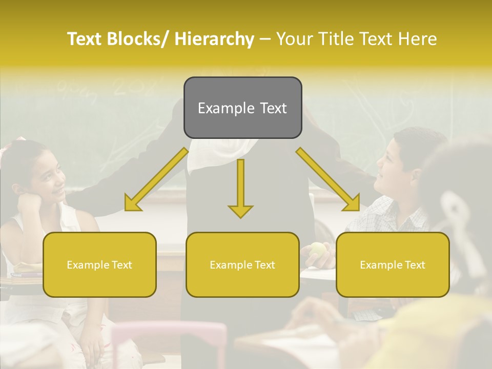 Old Women Hold PowerPoint Template