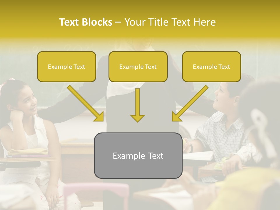 Old Women Hold PowerPoint Template