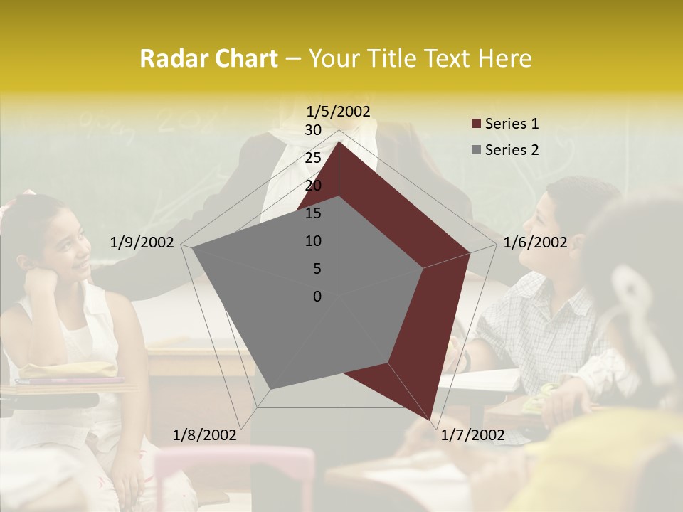 Old Women Hold PowerPoint Template