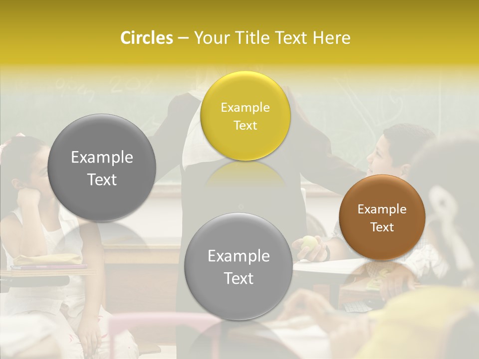 Old Women Hold PowerPoint Template