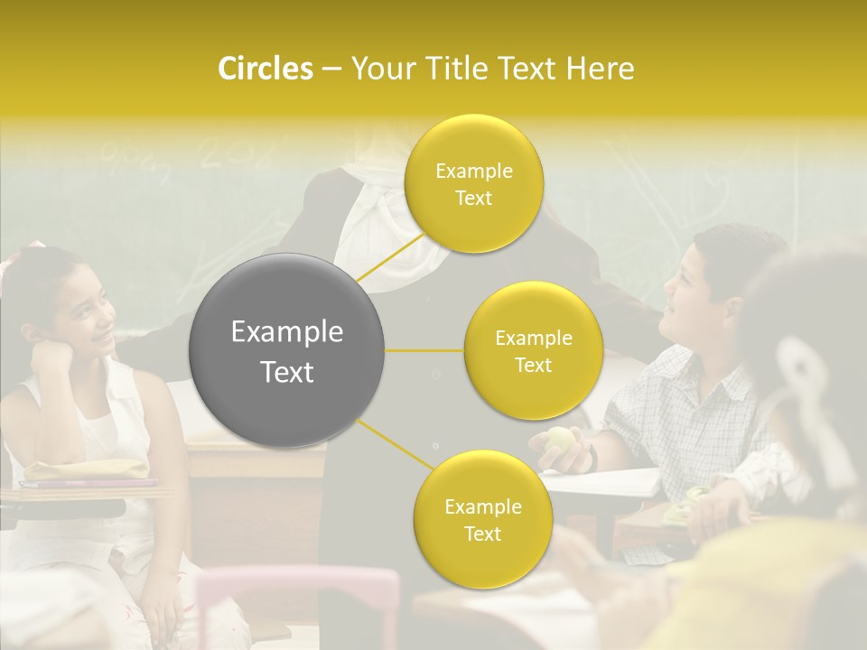 Old Women Hold PowerPoint Template