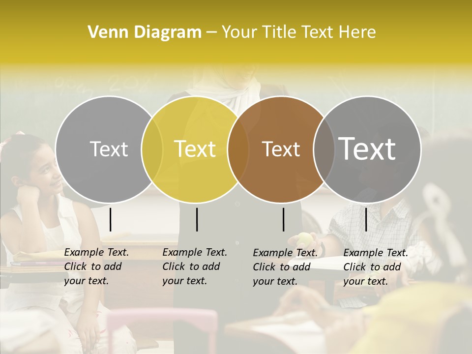 Old Women Hold PowerPoint Template