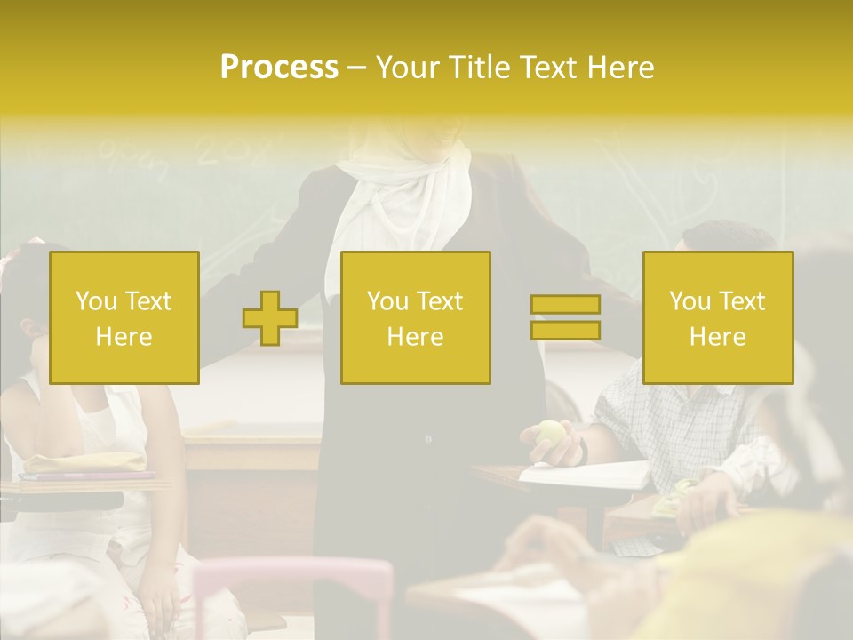 Old Women Hold PowerPoint Template