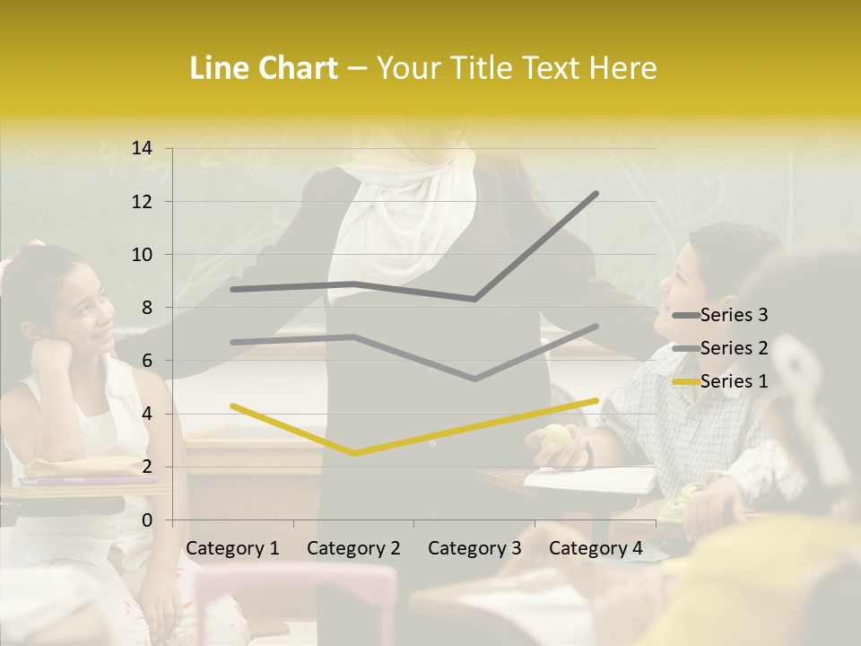 Old Women Hold PowerPoint Template