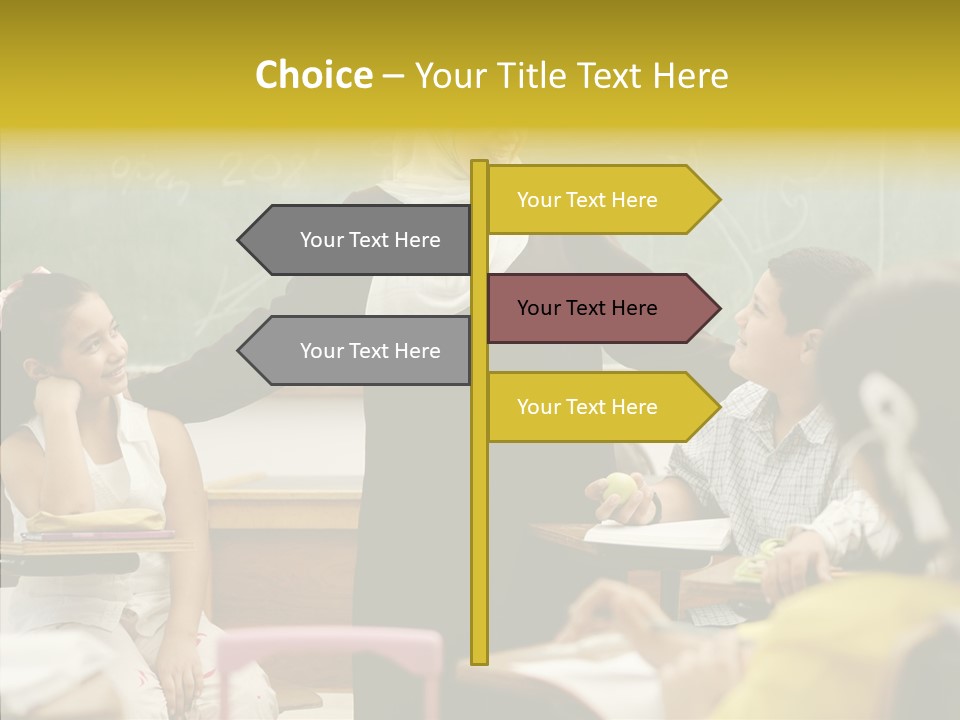 Old Women Hold PowerPoint Template