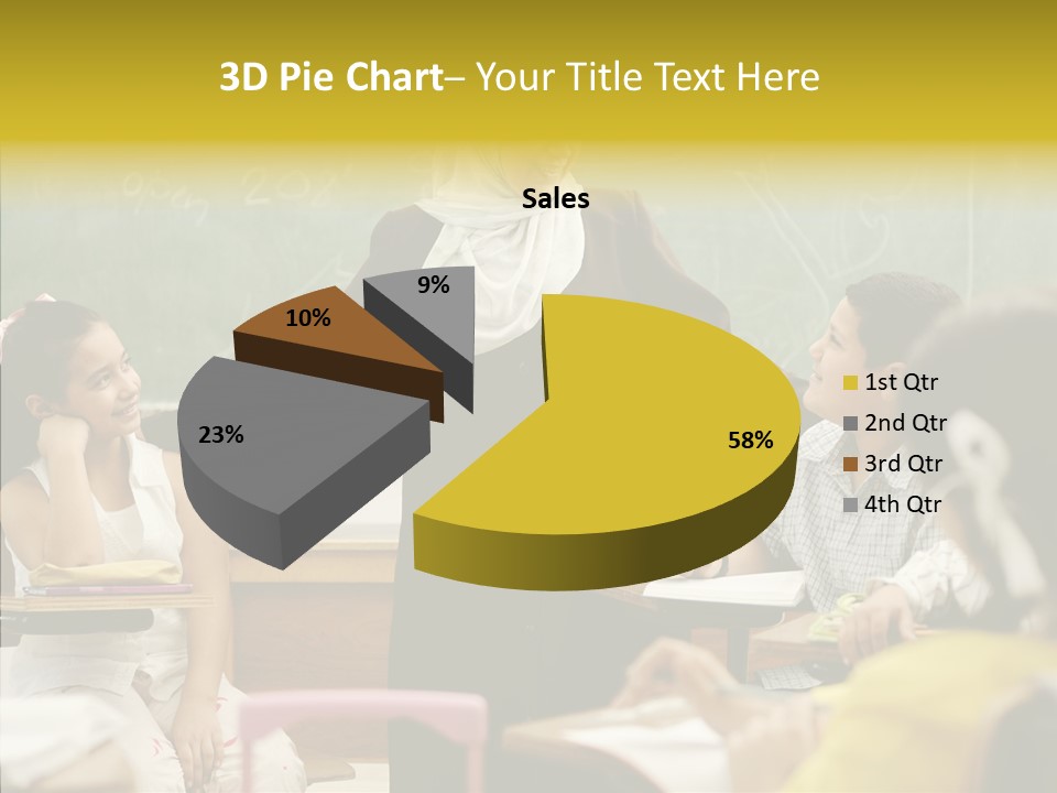 Old Women Hold PowerPoint Template