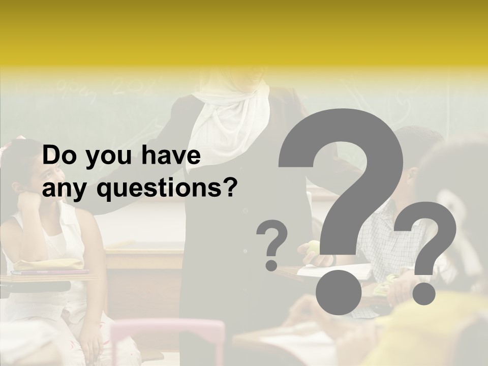 Old Women Hold PowerPoint Template