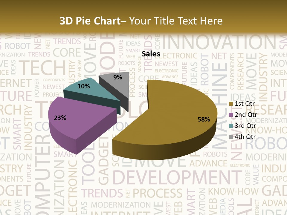 Female Helping Hand Closeup PowerPoint Template