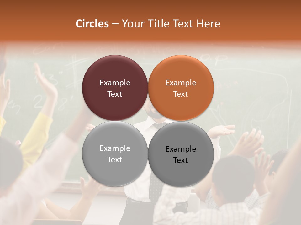 White Young White Background PowerPoint Template