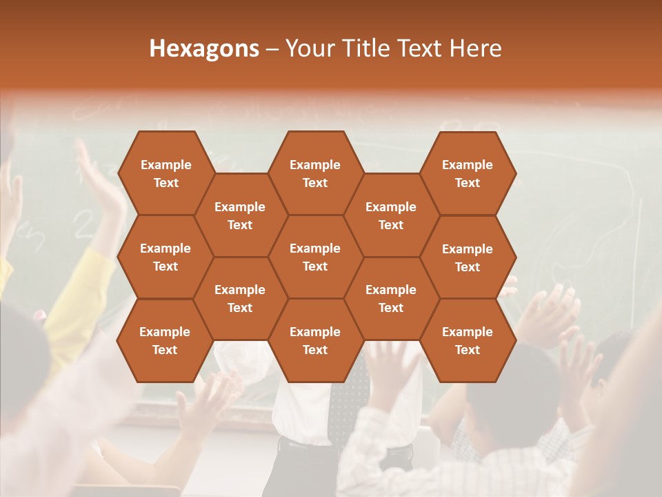 White Young White Background PowerPoint Template