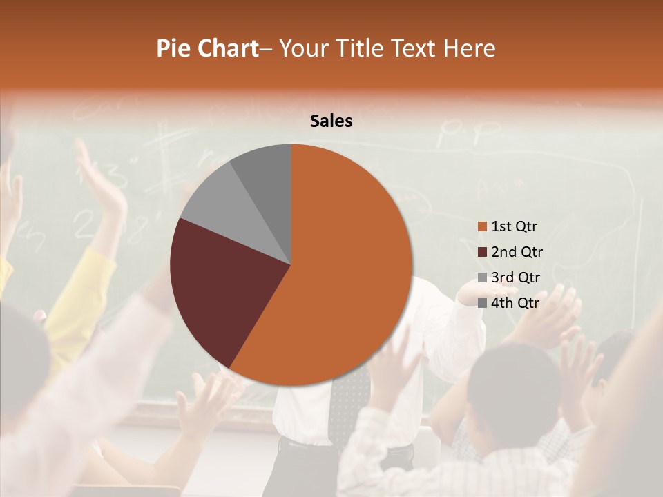 White Young White Background PowerPoint Template