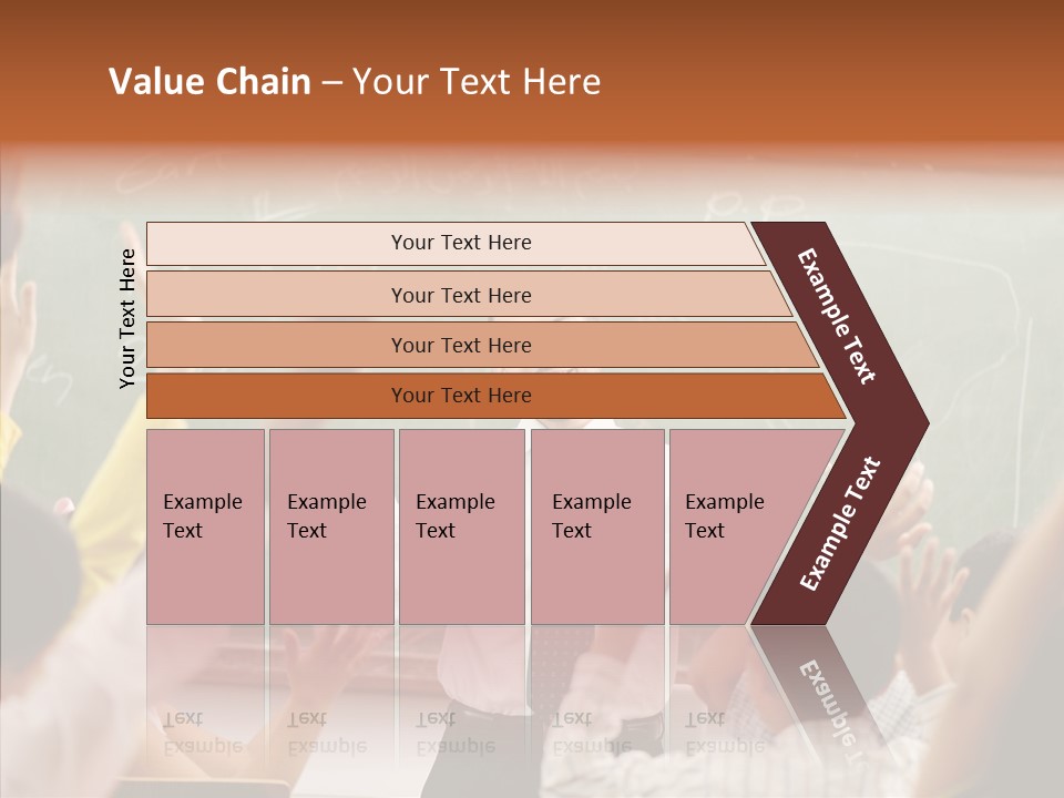 White Young White Background PowerPoint Template