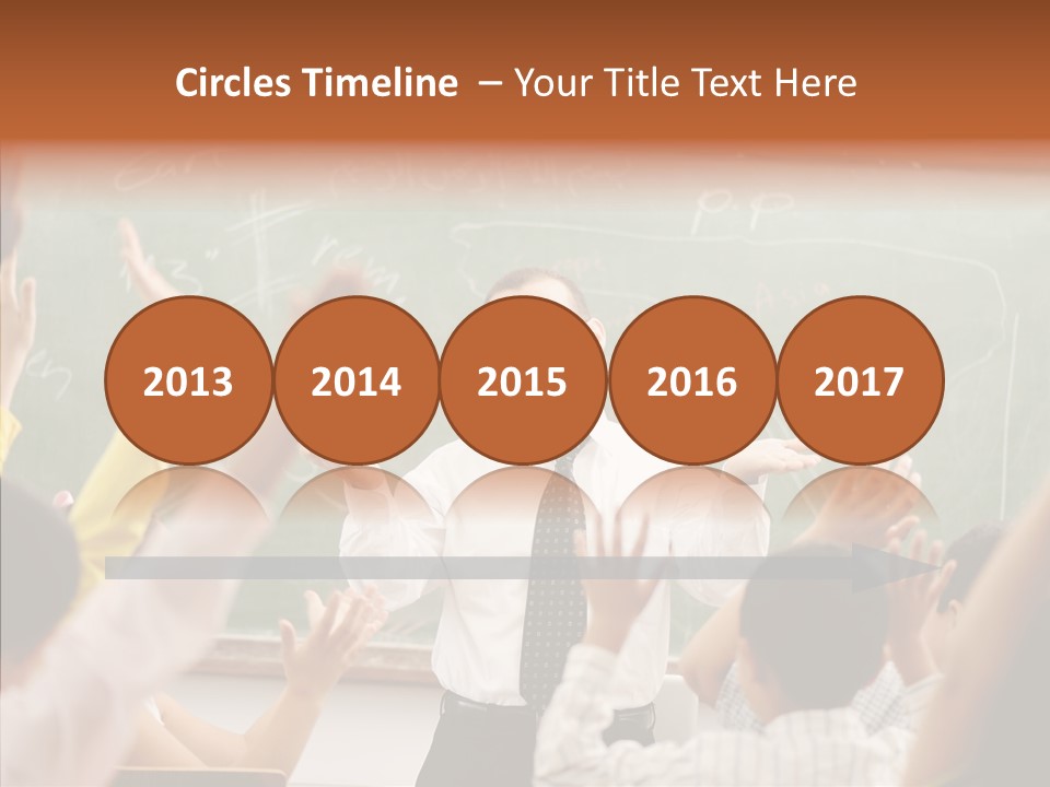 White Young White Background PowerPoint Template