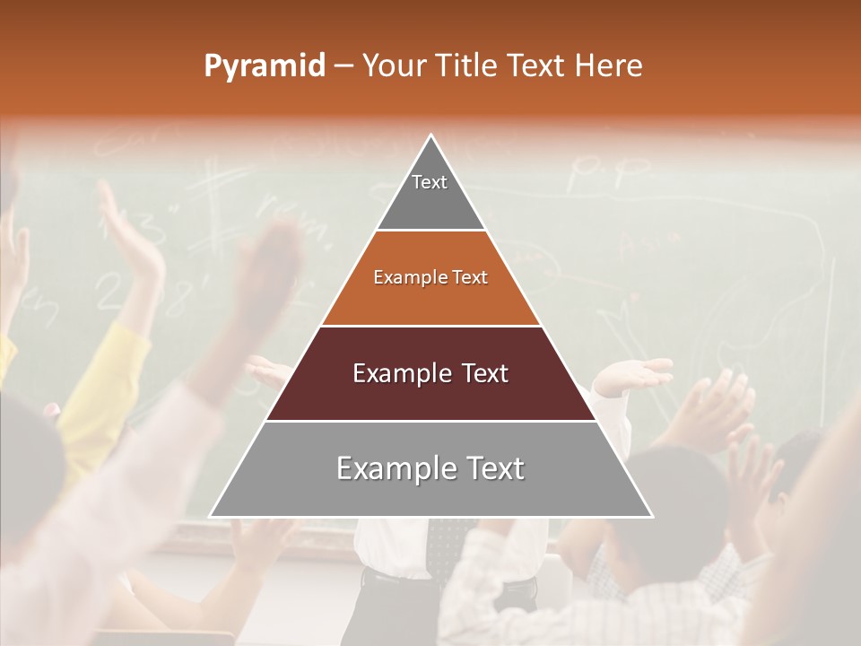 White Young White Background PowerPoint Template