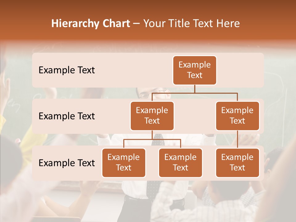 White Young White Background PowerPoint Template