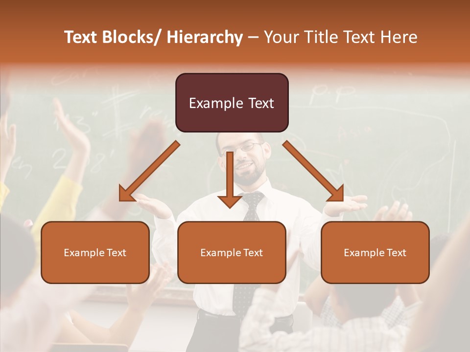 White Young White Background PowerPoint Template