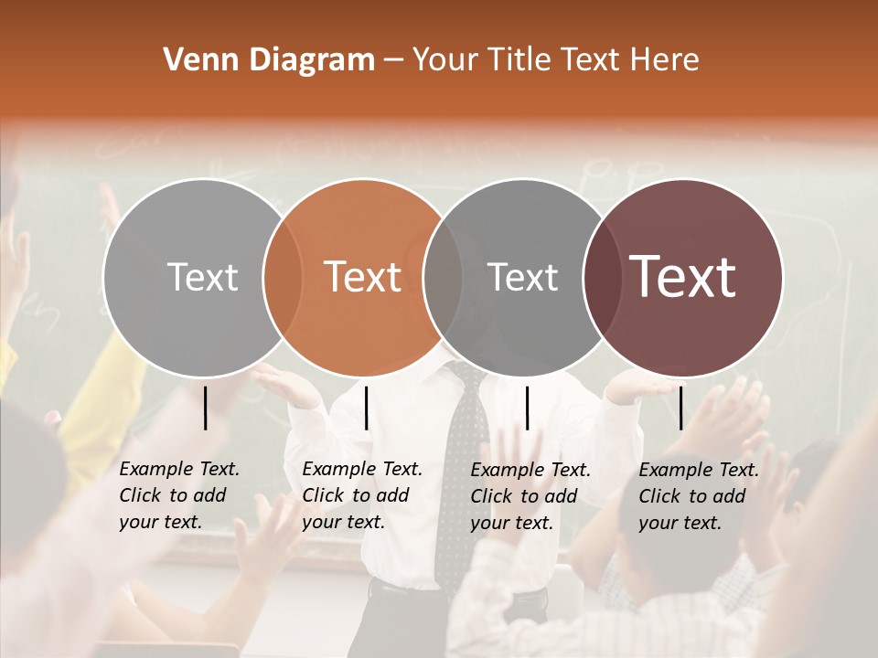 White Young White Background PowerPoint Template