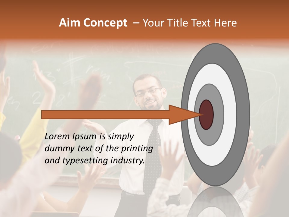 White Young White Background PowerPoint Template