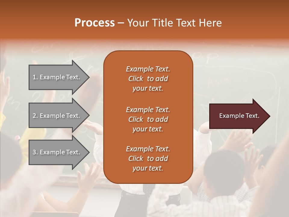 White Young White Background PowerPoint Template