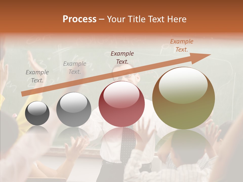 White Young White Background PowerPoint Template