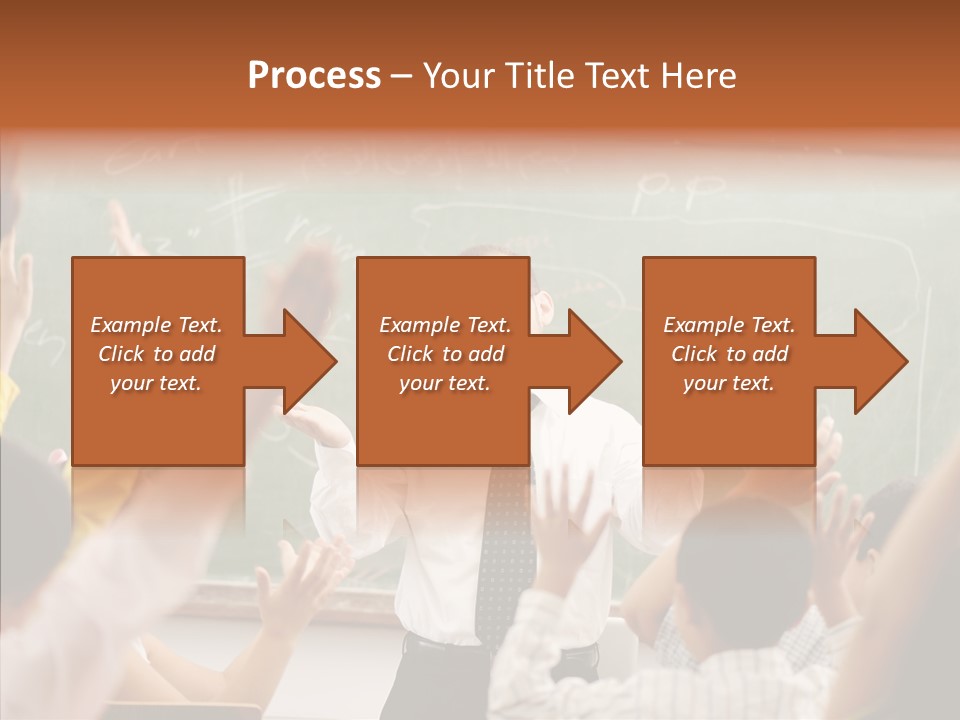 White Young White Background PowerPoint Template