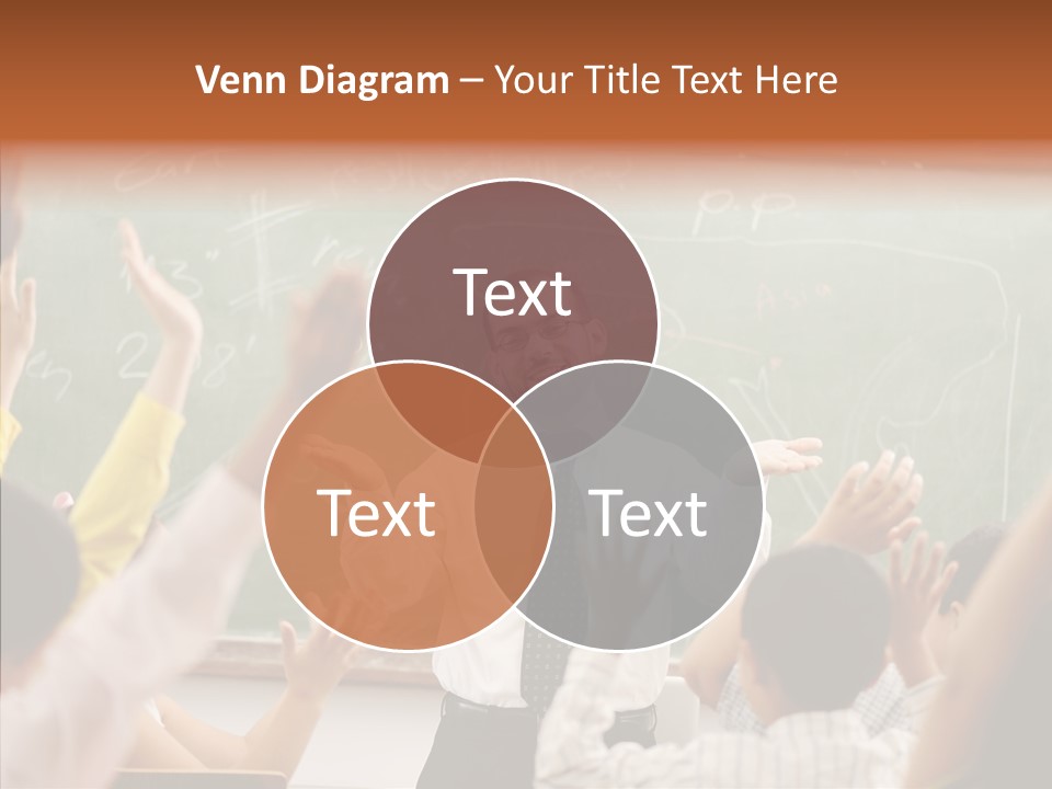 White Young White Background PowerPoint Template