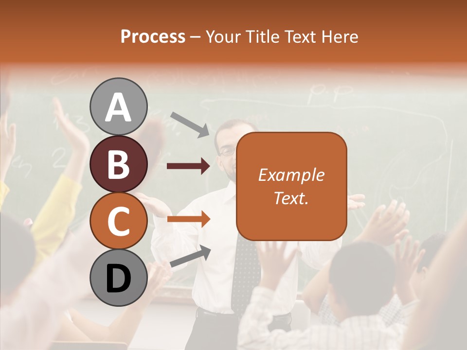 White Young White Background PowerPoint Template