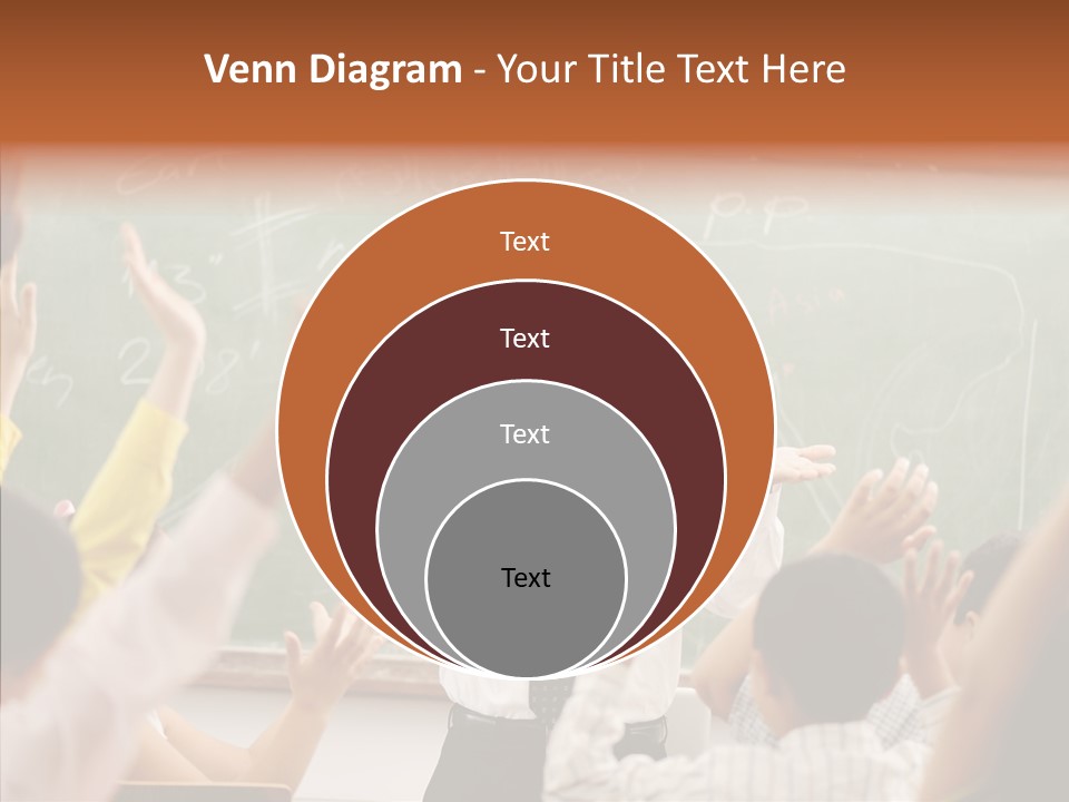 White Young White Background PowerPoint Template
